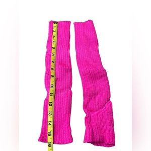 Pink Leg Warmers